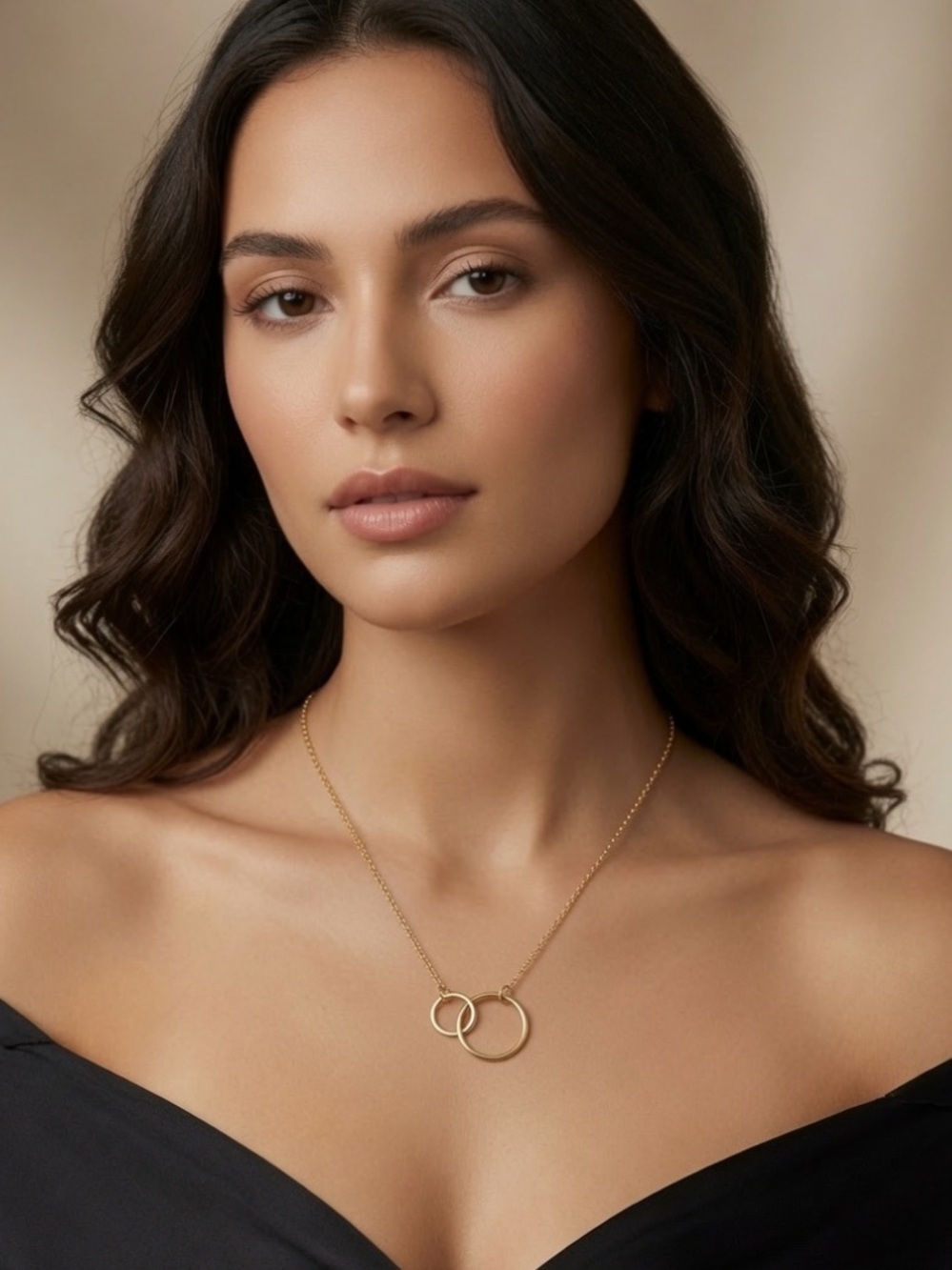 Sterling Silver 925  Necklace & Gold plated Necklace  Eternity Necklace 
NWOT